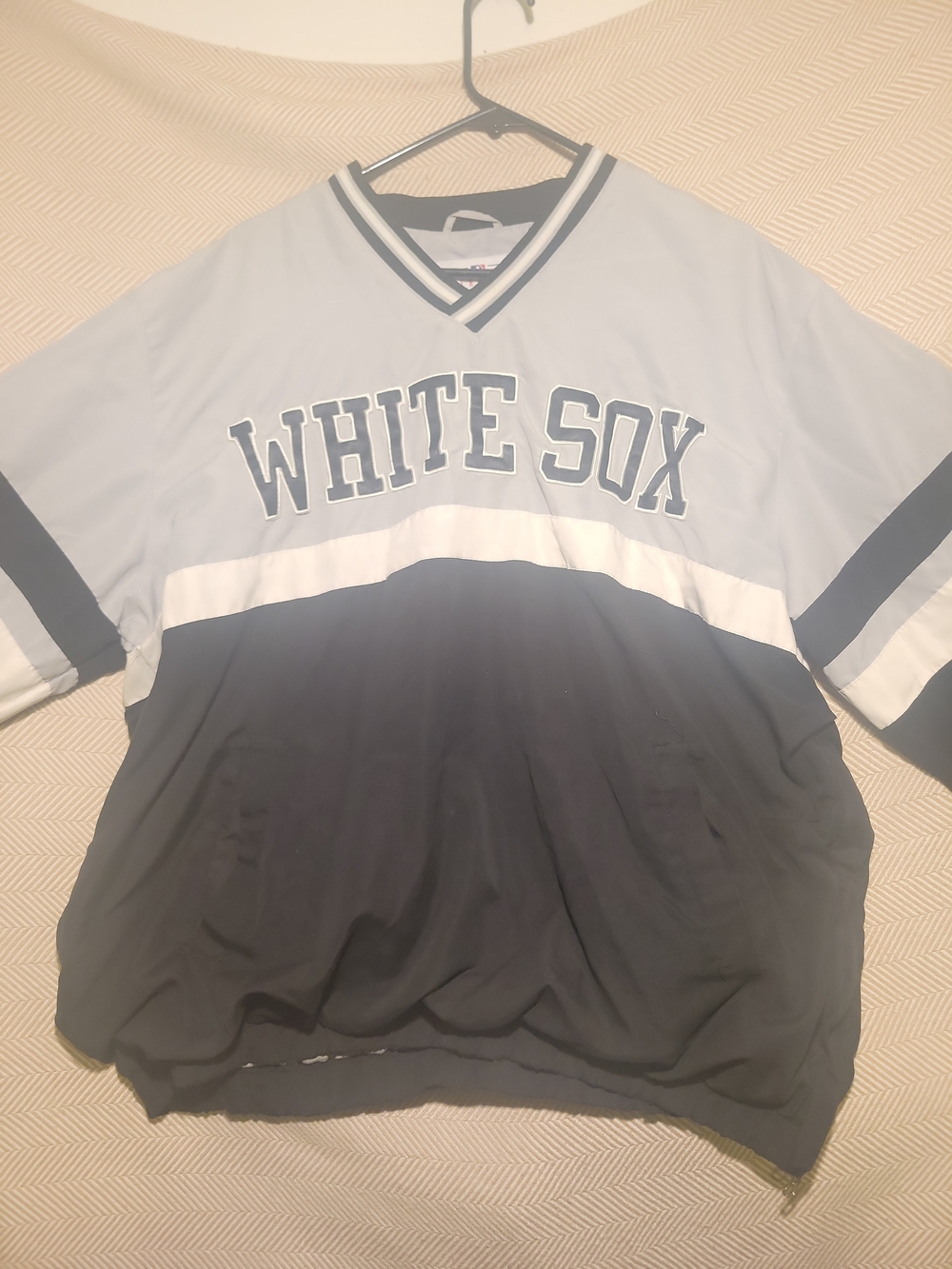 Genuine Merchandise White Sox Pullover Jersey - Black & Light Gray